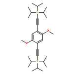 (2,5-dimethoxy-1,4-phenylene)bis(ethyne-2,1-diyl)bis(triisopropylsilane)