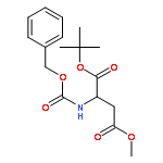 1-O-TERT-BUTYL 4-O-METHYL 2-(PHENYLMETHOXYCARBONYLAMINO)BUTANEDIOATE