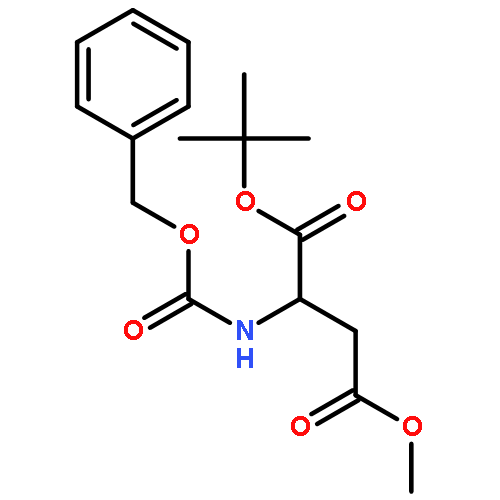 1-O-TERT-BUTYL 4-O-METHYL 2-(PHENYLMETHOXYCARBONYLAMINO)BUTANEDIOATE