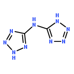 N,N-bis[1(2)H-tetrazol-5-yl]amine