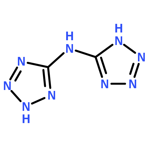 N,N-bis[1(2)H-tetrazol-5-yl]amine