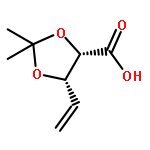 4,5-Dideoxy-2,3-O-isopropylidene-L-erythro-pent-4-enoic acid