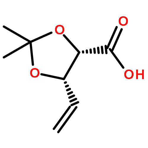 4,5-Dideoxy-2,3-O-isopropylidene-L-erythro-pent-4-enoic acid