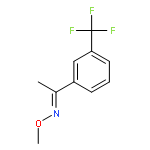 Ethanone, 1-[3-(trifluoromethyl)phenyl]-, O-methyloxime