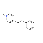 Pyridinium, 1-methyl-4-(2-phenylethyl)-, iodide