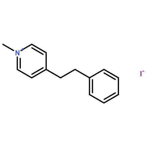 Pyridinium, 1-methyl-4-(2-phenylethyl)-, iodide