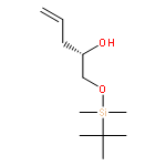 4-Penten-2-ol, 1-[[(1,1-dimethylethyl)dimethylsilyl]oxy]-, (2S)-