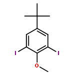 Benzene, 5-(1,1-dimethylethyl)-1,3-diiodo-2-methoxy-