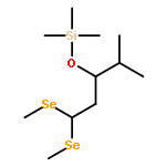 Silane, trimethyl[1-(1-methylethyl)-3,3-bis(methylseleno)propoxy]-