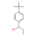 Benzenemethanol, 4-(1,1-dimethylethyl)-a-ethyl-