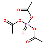 Acetic acid,1,1',1''-(oxidostibylidyne) ester