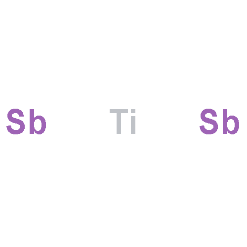 Antimony, compd. with titanium (2:1)