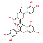 8,14-Methano-2H,14H-1-benzopyrano[7,8-d][1,3]benzodioxocin-3,5,11,13,15-pentol,2,8-bis(3,4-dihydroxyphenyl)-3,4-dihydro-