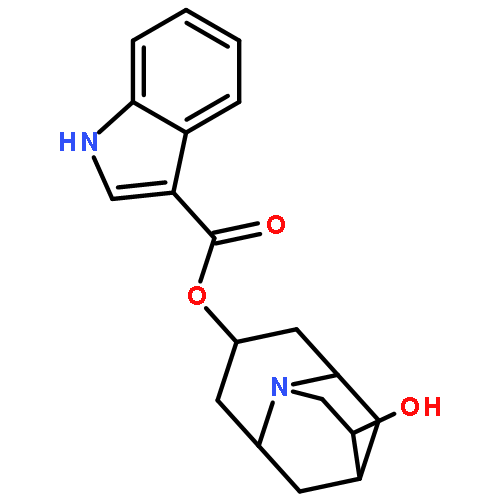 1H-Indole-3-carboxylicacid, octahydro-3-hydroxy-2,6-methano-2H-quinolizin-8-yl ester