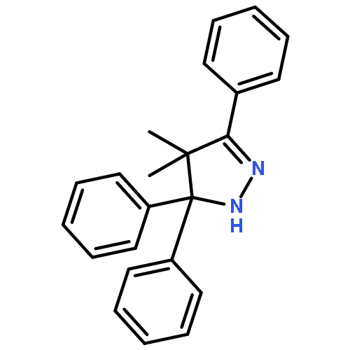 4,4-DIMETHYL-3,5,5-TRIPHENYL-1H-PYRAZOLE