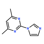 Pyrimidine, 2-(1H-imidazol-1-yl)-4,6-dimethyl-