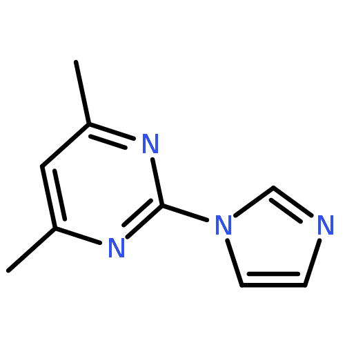 Pyrimidine, 2-(1H-imidazol-1-yl)-4,6-dimethyl-