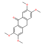 9(10H)-Anthracenone, 2,3,6,7-tetramethoxy-