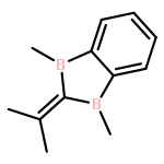 1H-1,3-Benzodiborole,2,3-dihydro-1,3-dimethyl-2-(1-methylethylidene)-