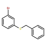 Benzene, 1-bromo-3-[(phenylmethyl)thio]-