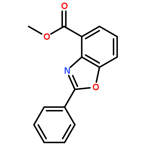 4-Benzoxazolecarboxylic acid, 2-phenyl-, methyl ester