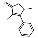 2-Cyclopenten-1-one, 2,4-dimethyl-3-phenyl-