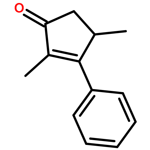 2-Cyclopenten-1-one, 2,4-dimethyl-3-phenyl-