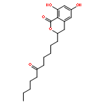 (3R)-6,8-dihydroxy-3-(6-oxoundecyl)-3,4-dihydroisocoumarin