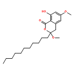 (R)-3,4-Dihydro-8-hydroxy-3,6-dimethoxy-3-undecyl-1H-2-benzopyran-1-one