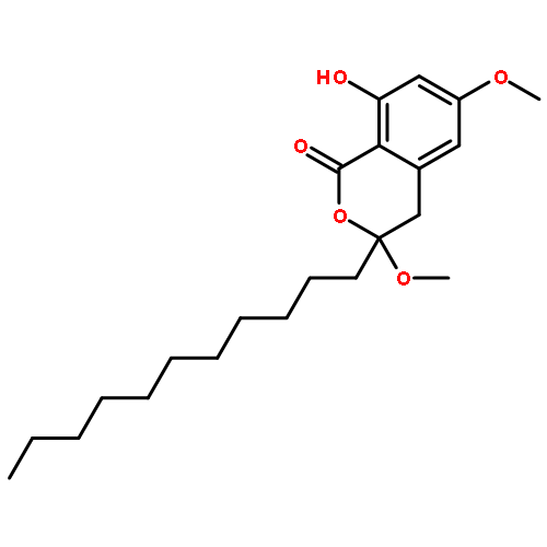 (R)-3,4-Dihydro-8-hydroxy-3,6-dimethoxy-3-undecyl-1H-2-benzopyran-1-one