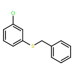 Benzene, 1-chloro-3-[(phenylmethyl)thio]-