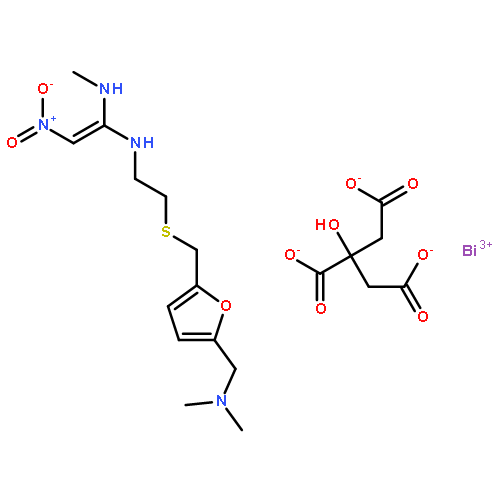 RANITIDINE BISMUTH CITRATE			