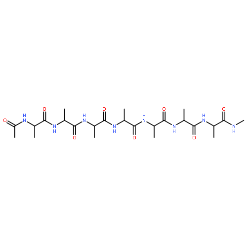 L-Alaninamide,N-acetyl-L-alanyl-L-alanyl-L-alanyl-L-alanyl-L-alanyl-L-alanyl-N-methyl-