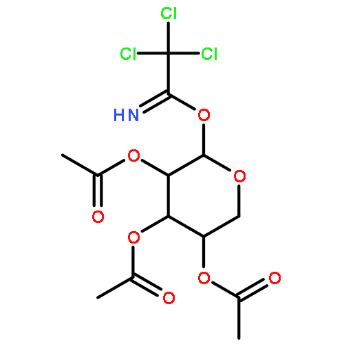 (2S,3R,4S,5R)-2-(2,2,2-Trichloro-1-iminoethoxy)tetrahydro-2H-pyran-3,4,5-triyl triacetate