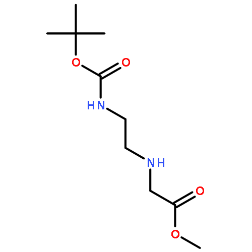 Glycine, N-[2-[[(1,1-dimethylethoxy)carbonyl]amino]ethyl]-, methyl ester