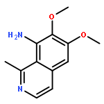 8-Isoquinolinamine, 6,7-dimethoxy-1-methyl-