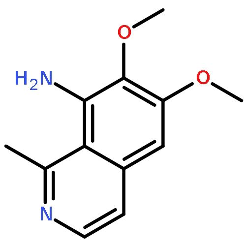 8-Isoquinolinamine, 6,7-dimethoxy-1-methyl-