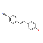 Benzonitrile, 4-[2-(4-hydroxyphenyl)ethenyl]-