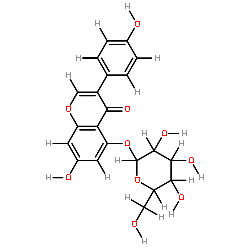 5-O-beta-D-Glucopyranoside-4',5,7-Trihydroxyisoflavone