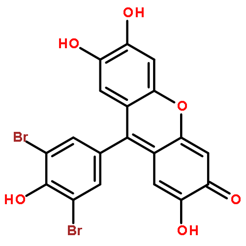 9-(3,5-DIBROMO-4-HYDROXYPHENYL)-2,6,7-TRIHYDROXYXANTHEN-3-ONE