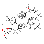 3-epi-Betulinic acid 3-O-sulfate