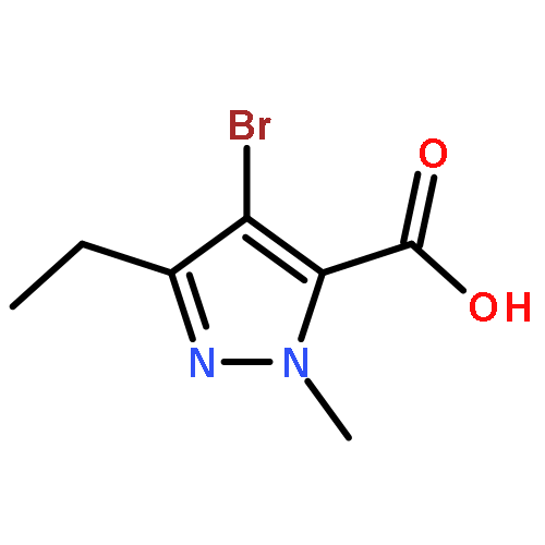 4-Bromo-3-ethyl-1-methyl-1H-pyrazole-5-carboxylic acid