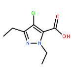 4-Chloro-1,3-diethyl-1H-pyrazole-5-carboxylic acid