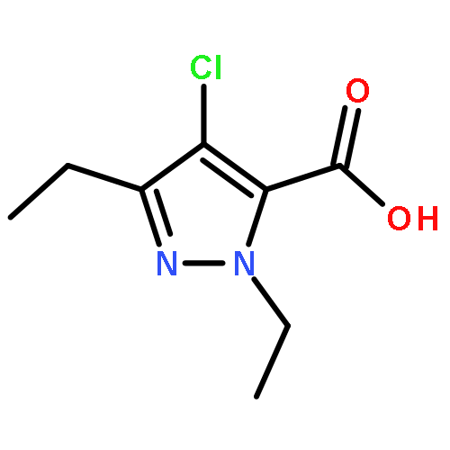 4-Chloro-1,3-diethyl-1H-pyrazole-5-carboxylic acid