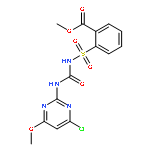 Methyl 2-(N-((4-chloro-6-methoxypyrimidin-2-yl)carbamoyl)sulfamoyl)benzoate