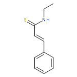 2-Propenethioamide, N-ethyl-3-phenyl-, (E)-