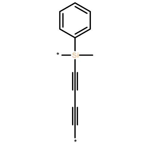 Poly[(methylphenylsilylene)-1,3-butadiyne-1,4-diyl]