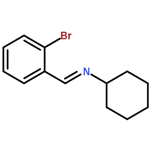 Cyclohexanamine, N-[(2-bromophenyl)methylene]-