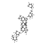 3-O-alpha-L-rhamnopyranosyl(1->2)-alpha-L-arabinopyranosyl-hederagenin 28-O-beta-D-xylopyranosyl(1->6)-beta-D-glucopyranosyl ester