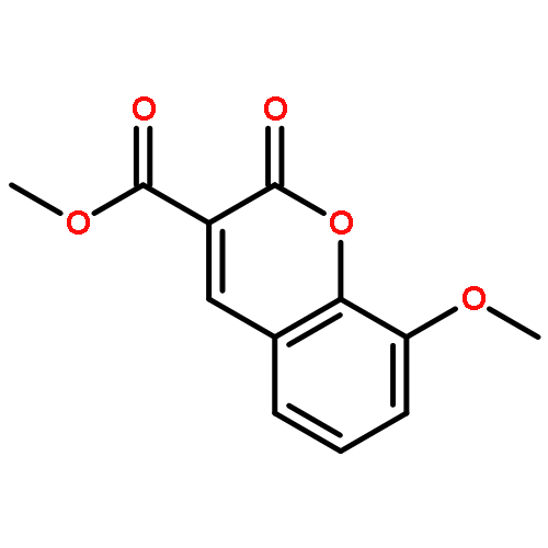 2H-1-Benzopyran-3-carboxylic acid, 8-methoxy-2-oxo-, methyl ester